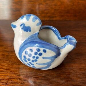 M.A. Hadley Bird ring holder, salt cellar or toothpick holder